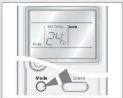 SAMSUNG AQV24MSAX - Seleccionar o modo Automático - 2