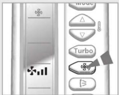 SAMSUNG AQV24FAX - Selecting Fan Mode - 4