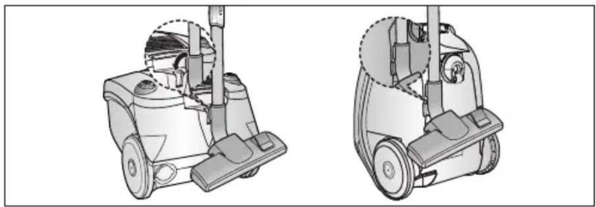 SAMSUNG SC41A7 - ASSEMBLING THE CLEANER - 2