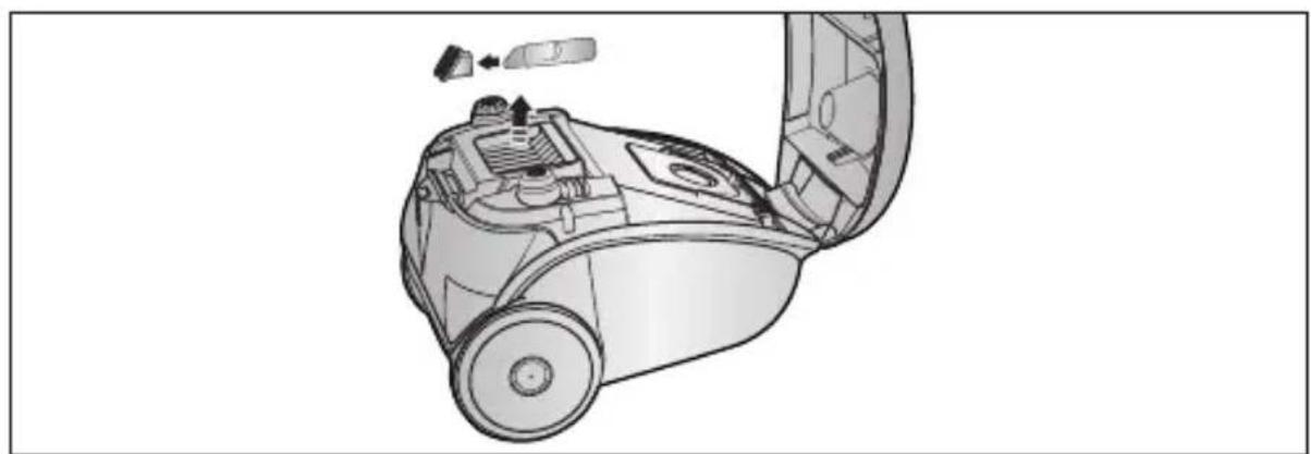 SAMSUNG SC41A7 - ASSEMBLING THE CLEANER - 3