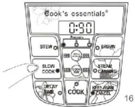 Cook's essentials PC028 - Slow Cook Mode - 1