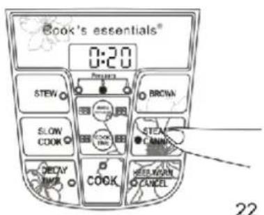 Cook's essentials PC028 - Canning Mode - 3