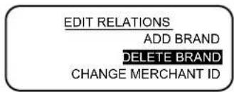 CCV Smart Vx570 - Deleting a payment card - 8