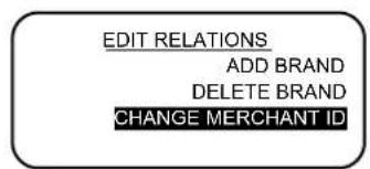 CCV Smart Vx570 - Changing the Merchant ID for a payment card - 8