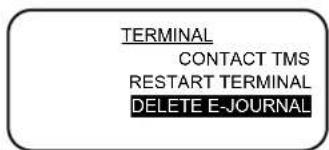 CCV Smart Vx570 - Deleting the E-Journal - 6