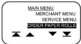 CCV Smart Vx570 - Ordering printer rolls on your payment terminal - 2