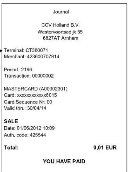 CCV Smart Vx570 - Looking up the TMS Terminal ID and payment terminal code - 5