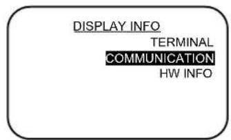 CCV Smart Vx570 - View current communication settings - 3