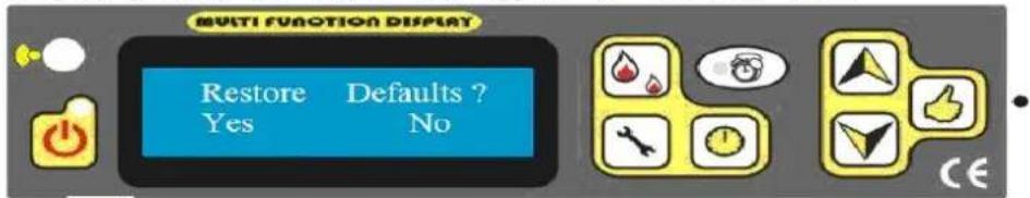 Just Fire NB-B24 - Restore Defaults select - 1