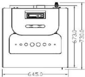 Just Fire NB-B24 - Dimensions of Hydro stoves - 3