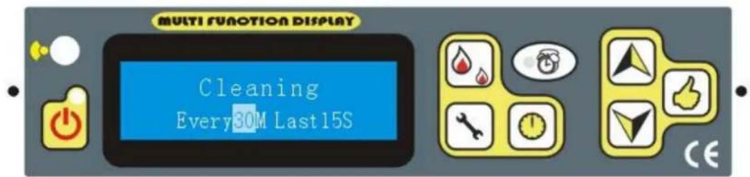 Just Fire NB-B24 - CLEANING SETTING - 1