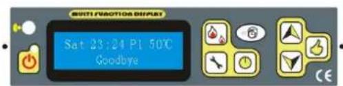 Just Fire NB-B24 - Switching on / switching off - 6