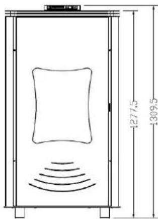Just Fire NB-B24 - Dimensions of Hydro stoves - 7