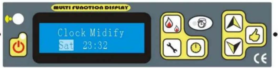 Just Fire NB-B24 - CLOCK SETTING - 1