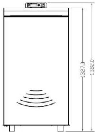 Just Fire NB-B24 - Dimensions of Hydro stoves - 8