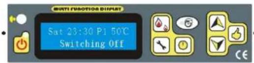 Just Fire NB-B24 - Switching on / switching off - 4