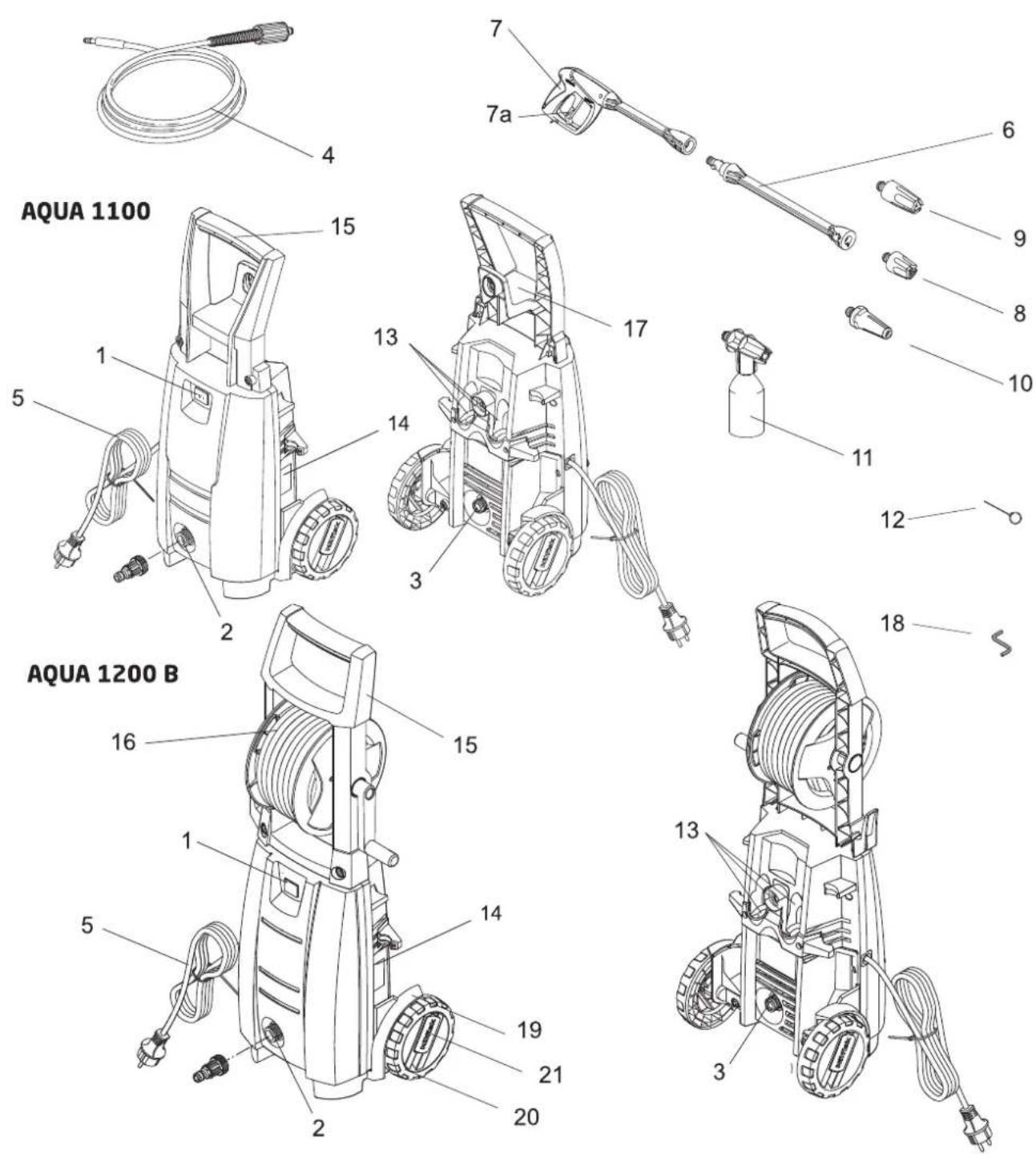 WAP Aqua 1200 B - EG Konformitätserklärung - 1