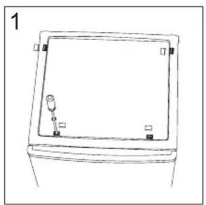 GORENJE RF3121ANW - WECHSEL DES TÜRANSCHLAGS - 1