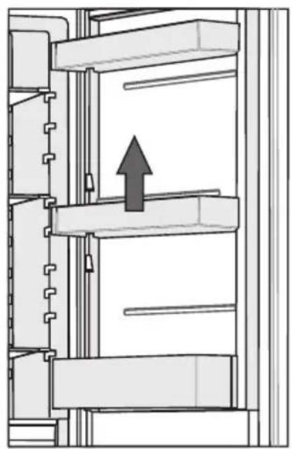 GORENJE RF3121ANW - ABLAGEN IN DER GERÄTETÜR - 2