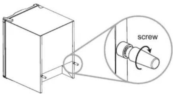 GORENJE RF3121ANW - Distanzstücke an der Rückseite des Geräts - 1
