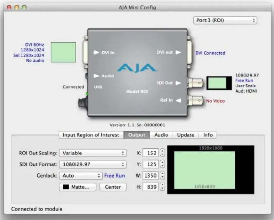 AJA ROI-DVI - Click and Drag Options - 1