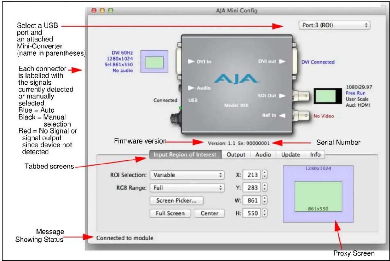 AJA ROI-DVI - Operating MiniConfig - 1