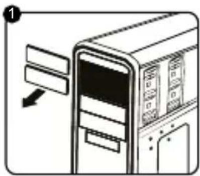 Icy Box IB-2281MSK - Einbau in den Computer - 1