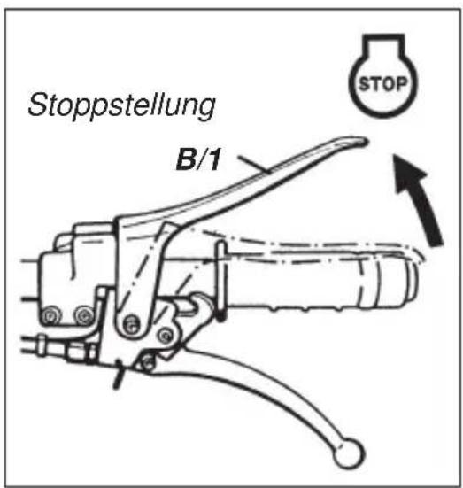 Agria 3500 - Einstellungen am Kupplungshandhebel - 1