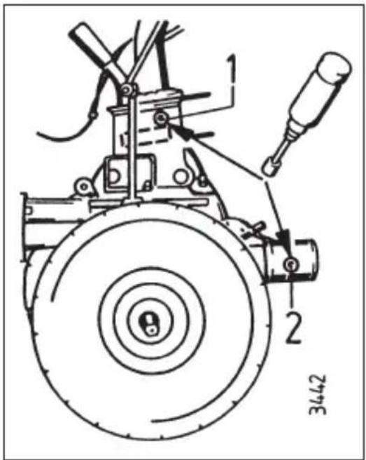 Agria 3500 - Fahr-Getriebe - 1