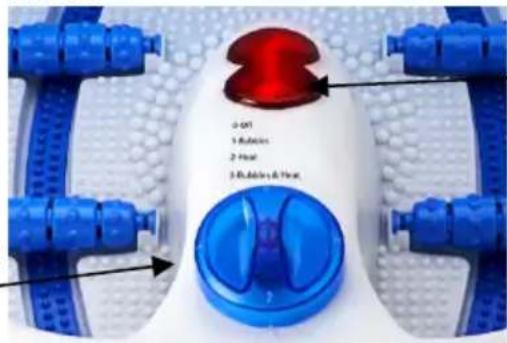 Visage Deluxe Foot Spa with Heat FM-588D - PRECAUCIÓN: SIEMPRE TENGA CUIDADO CUANDO MANIPULE EL SPA PARA PIES. NO LO DEJE CAER. - 1