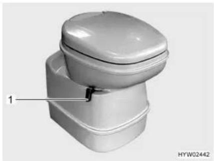 Carado Delight 164 L - Schwenkbare Toilette - 1