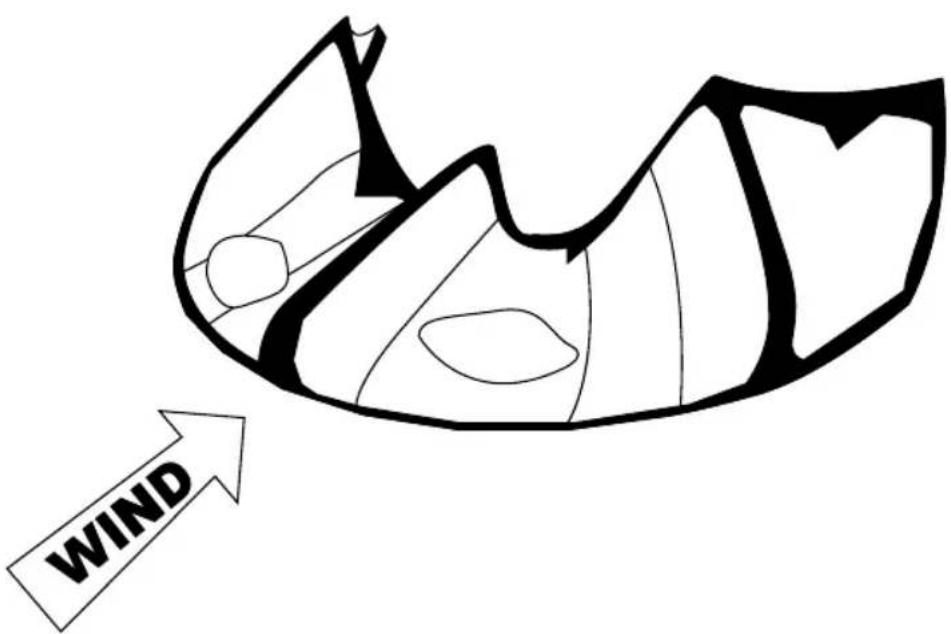 Naish Dash - INFLATING THE KITE - 12