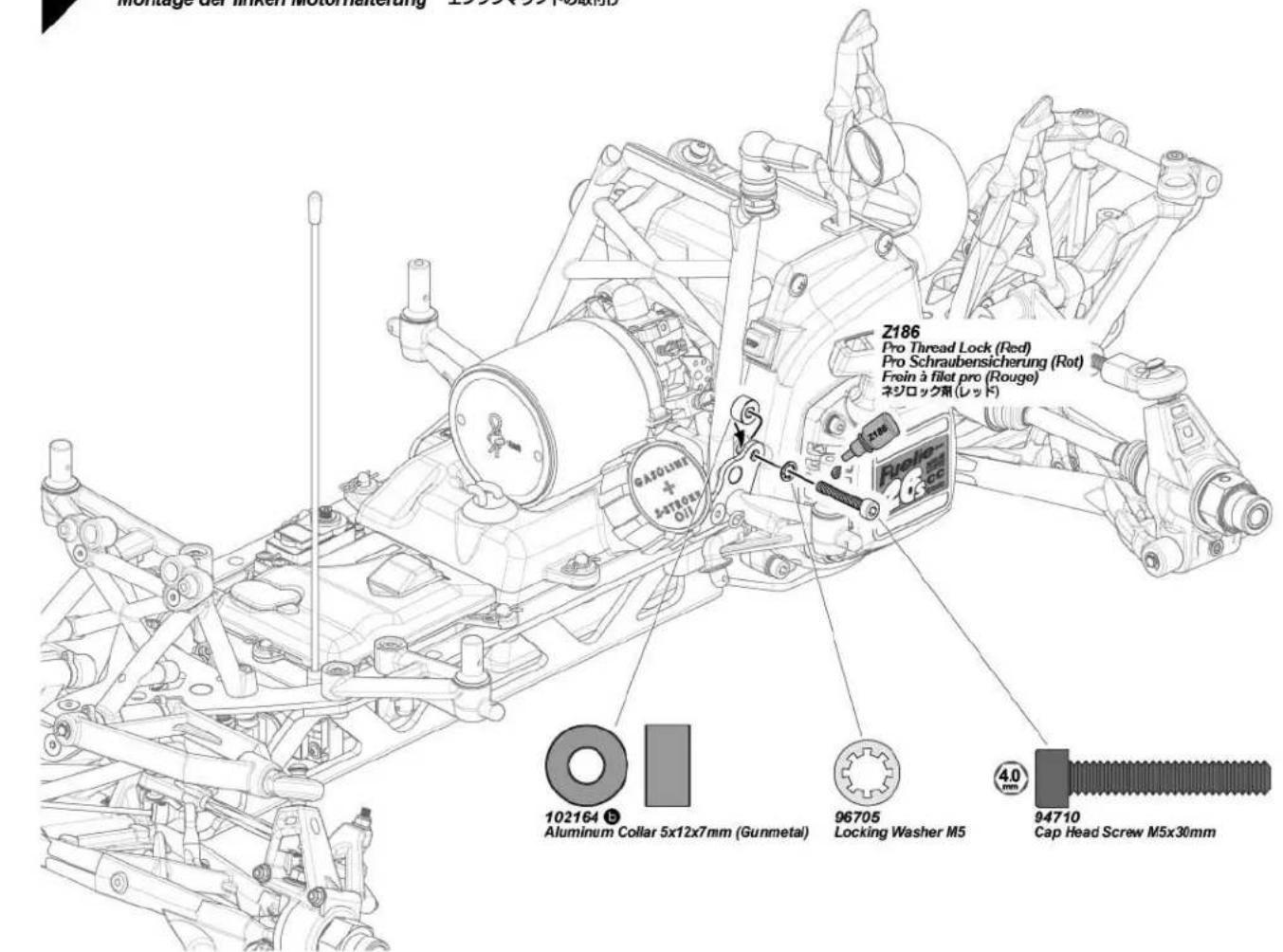 HPI Racing Baja 5SC Super Sport - Radio Components Fernsteuer Anlage Éléments de la radio プロボコンポーネント - 16