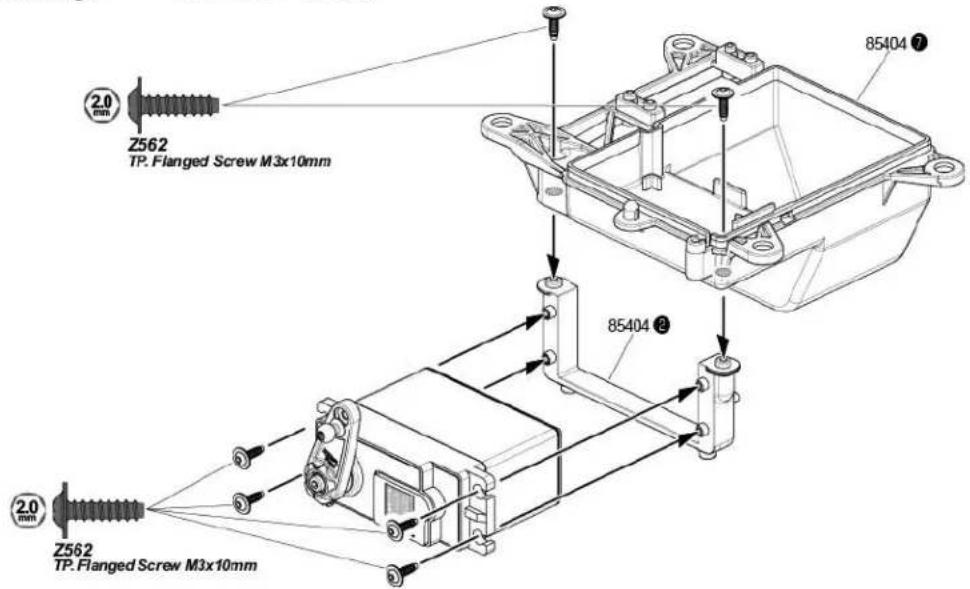 HPI Racing Baja 5SC Super Sport - Radio Components Fernsteuer Anlage Éléments de la radio プロボコンポーネント - 11