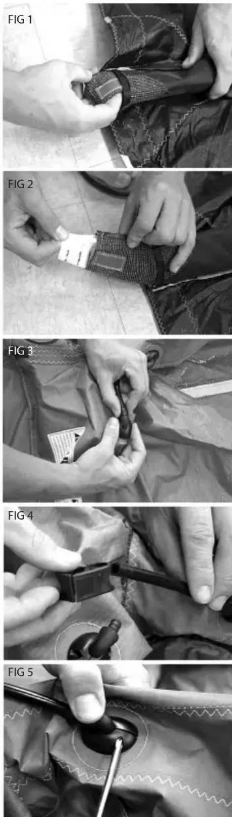 Cabrinha Drifter - REPAIRING STRUT BLADDERS Key Points to Remember - 1