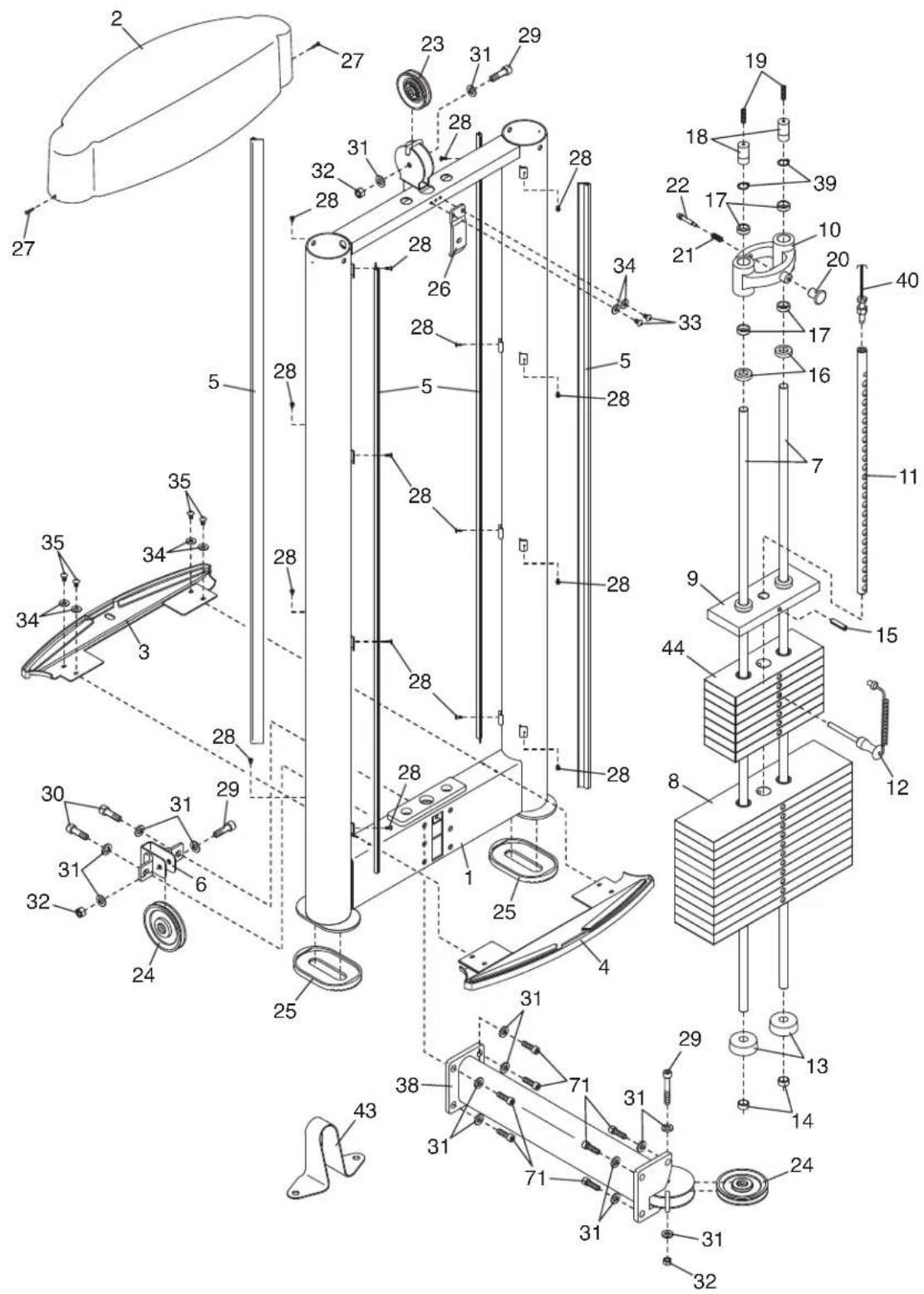 FreeMotion Epic Lat/High Row - ANMERKUNGEN - 1