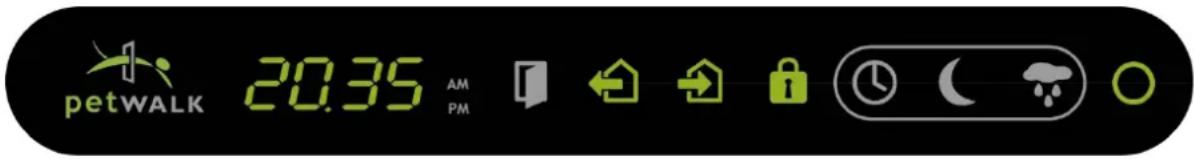 Petwalk 3.0 - BEDEUTUNG DER LICHTSIGNALE BEI RFID-BETRIEB - 1