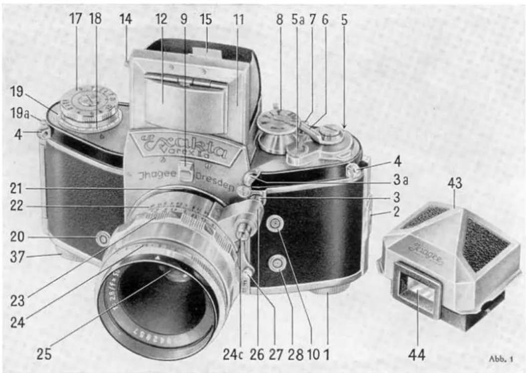 Exakta Varex IIa - Inhaltsverzeichnis - 2