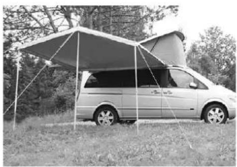 Brandrup Variotent - Aufbau: - 1