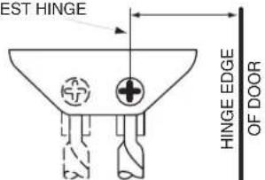 Sargent 1430 - D ADJUSTING FOOT FOR ADDITIONAL CLOSING POWER - 1