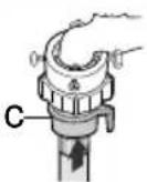SAMSUNG Q1636S - Connecting the water supply hose(Option) - 2
