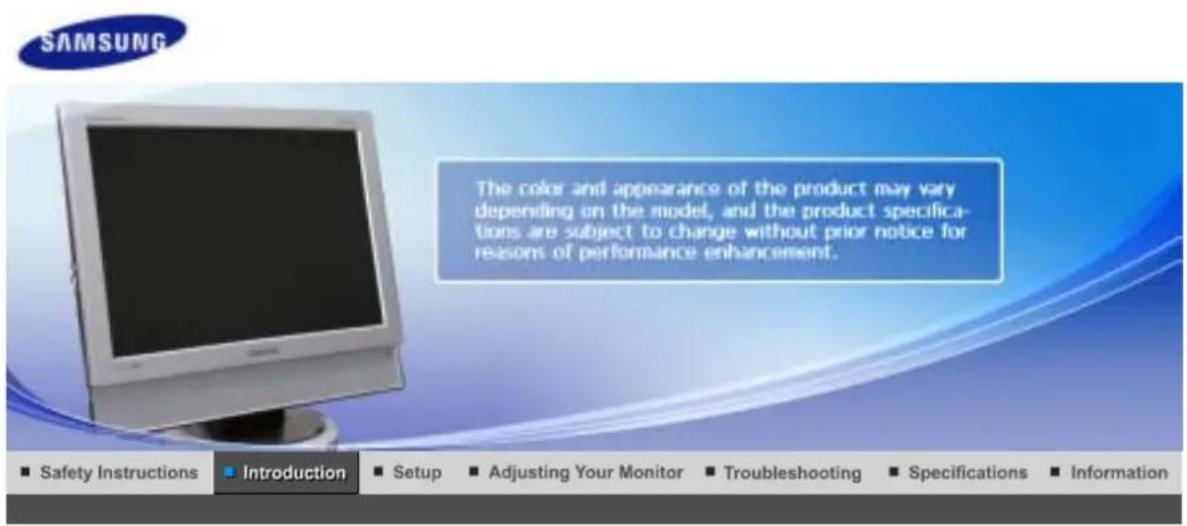SAMSUNG 940MW - Good Postures When Using the Monitor - 2