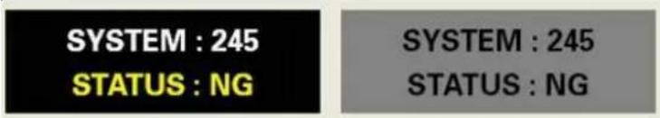 SAMSUNG 940MW - Change the Color Information periodically (Use 2 different colors). - 2