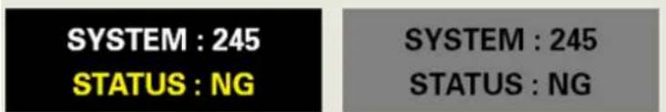 SAMSUNG 932MP - Change the Color Information periodically (Use 2 different colors). - 2