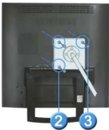 SAMSUNG 932MP - Install a VESA base - 3