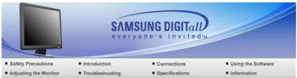 SAMSUNG 931BF - Troubleshooting - 1