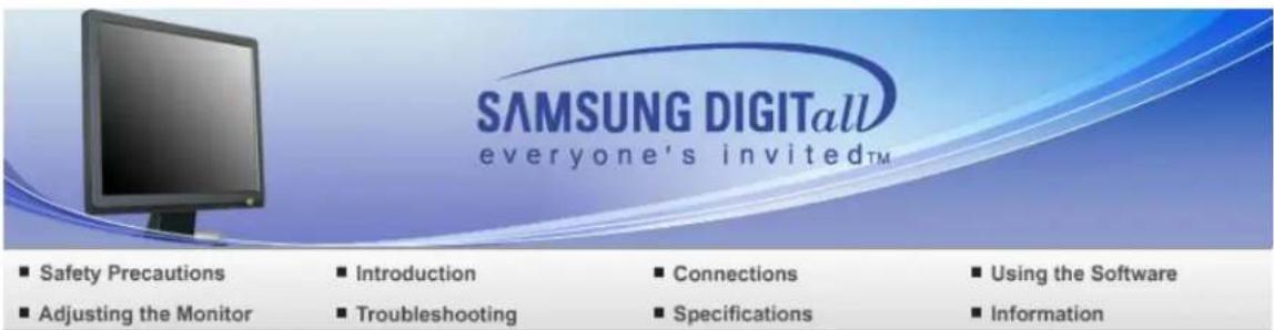SAMSUNG 931BF - Preset Timing Modes - 2