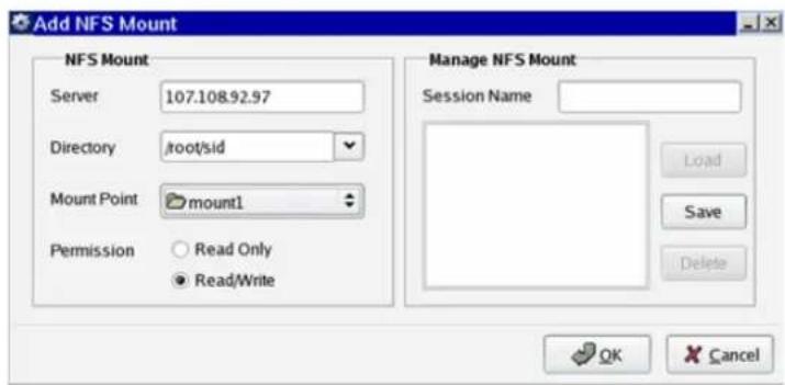 SAMSUNG 911LT - Add NFS Mount - 1