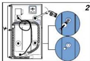 Eudora WM 580 - ENTFERNEN DER TRANSPORTSICHERUNGEN - 1