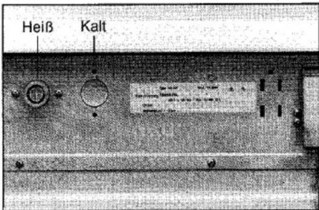 Eudora WG 55EA - • Warm- und Kaitwasser-Anschluß - 1